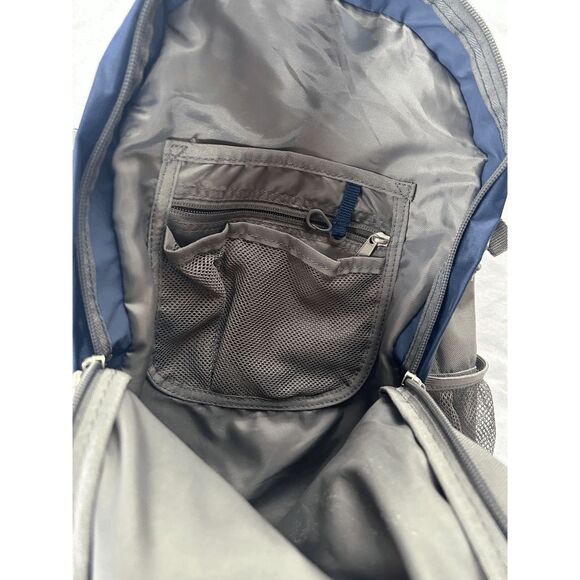 Outdoor Products Blue/Gray Backpack, Hiking/School/Sports - Picture 2 of 9